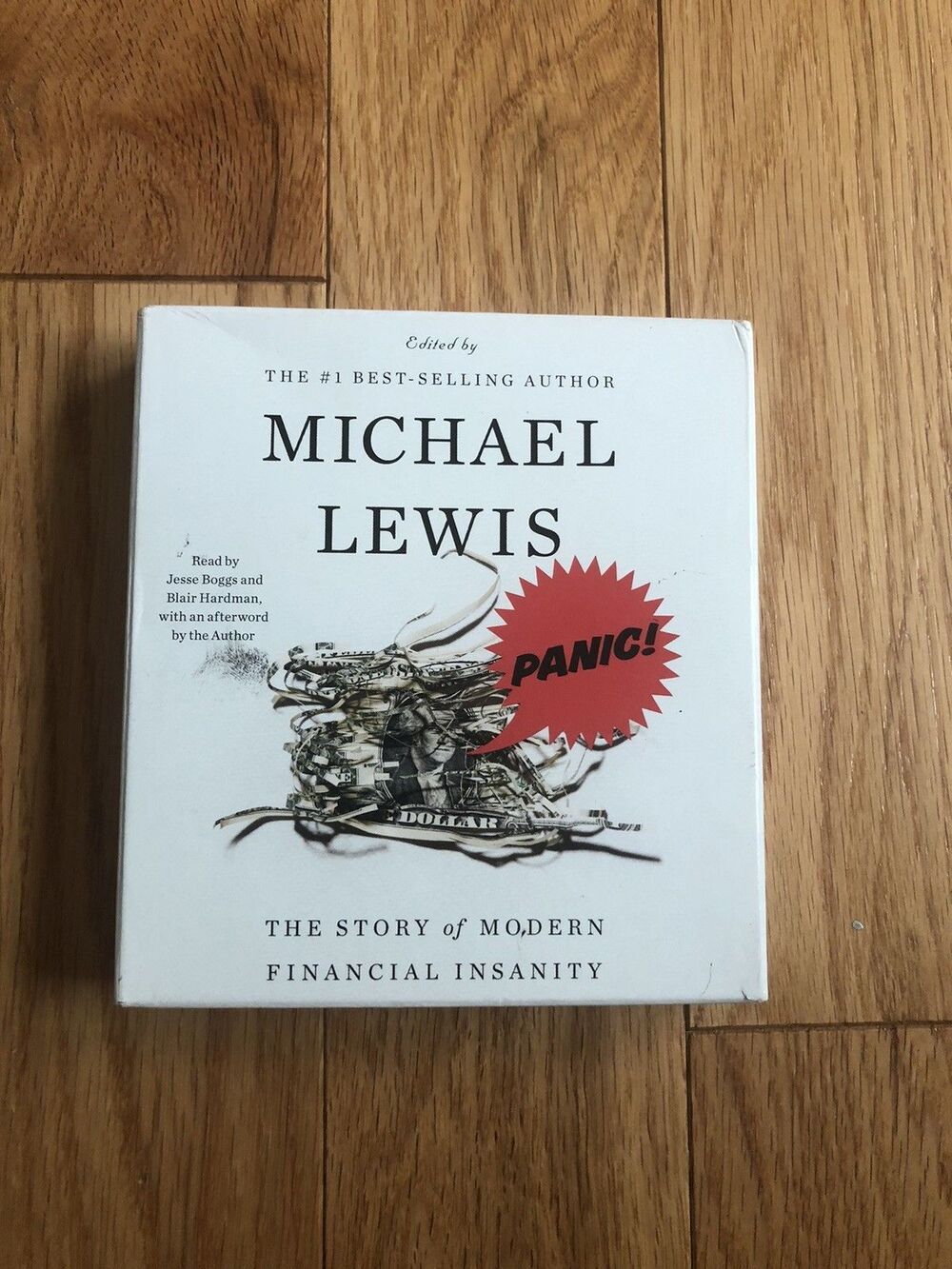 Michael Lewis Panic The Story‎ of Modern Financial Insanity CD Book Box Set
